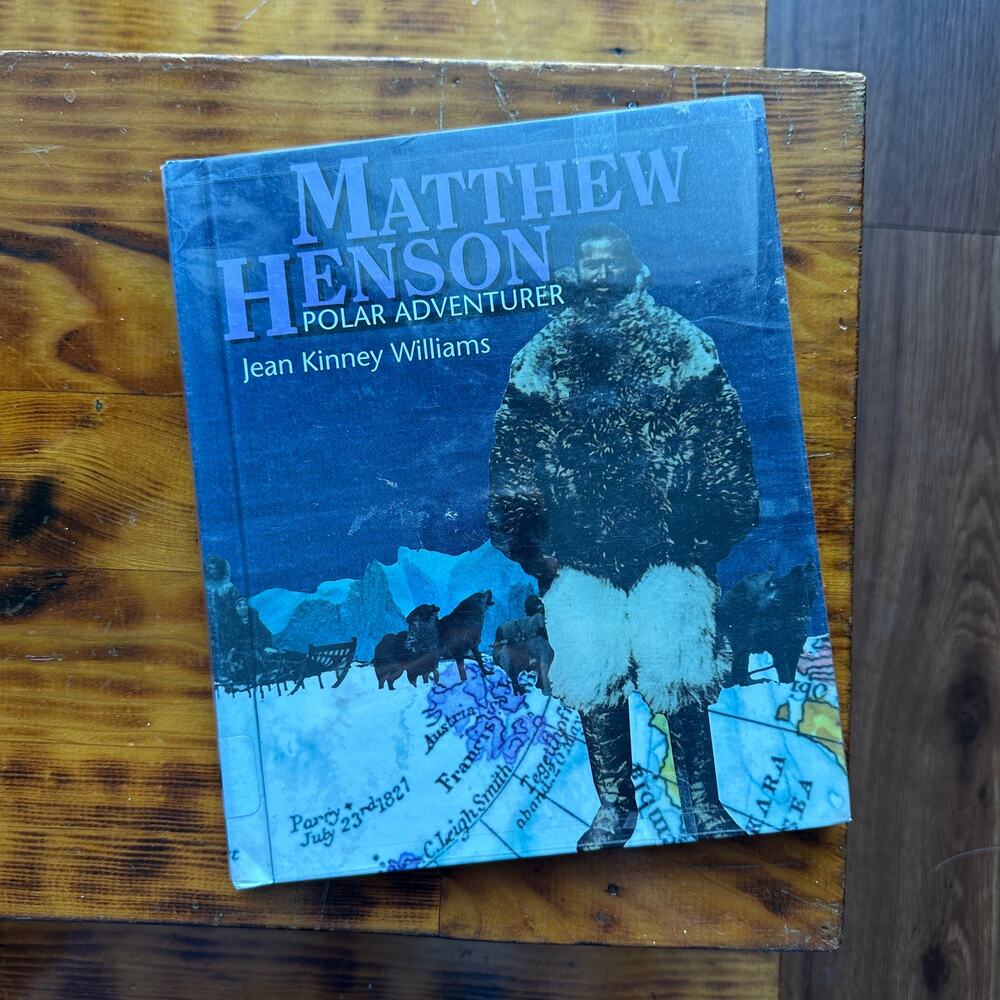 Vintage 1994 Matthew Henson Polar Adventurer Hardcover Book